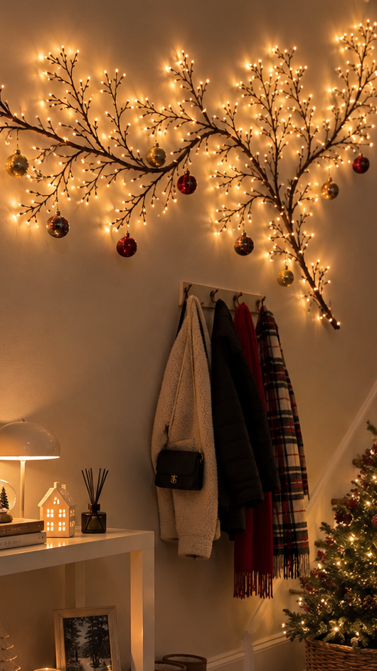 EverGleam Warm Light Christmas Vine